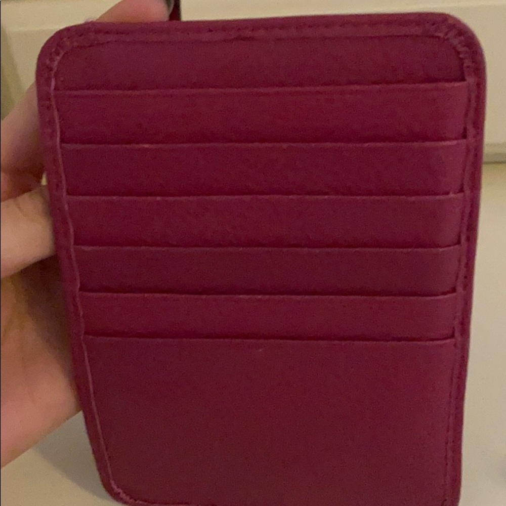 COPY - Slim pink Lodis wallet